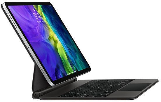 Чохол-клавіатура для планшета Apple Magic Keyboard for iPad Pro 11" 3rd gen. and iPad Air 4th gen. Black (MXQT2)