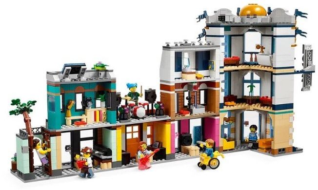 Блоковый конструктор LEGO Главная улица (31141)