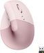 Мышь Logitech Lift Vertical Ergonomic Mouse Rose (910-006478) - 1