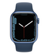 Смарт-годинник Apple Watch Series 7 GPS 45mm Starlight Aluminum Case With Starlight Sport Band (MKN63) - 1