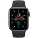 Смарт-часы Apple Watch SE GPS 40mm Space Gray Aluminum Case w. Black Sport B. (MYDP2) - 3