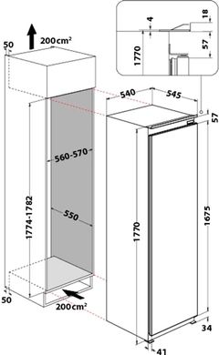 Холодильна камера Whirlpool ARG 18082 A++