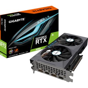 Відеокарта GIGABYTE GeForce RTX 3060 EAGLE 12G (GV-N3060EAGLE-12GD)