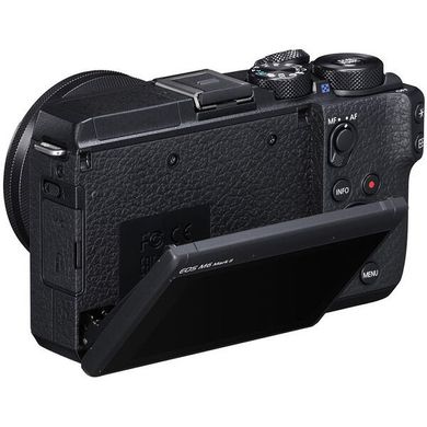 Бездзеркальний фотоапарат Canon EOS M6 Mark II (15-45mm) Black (3611C012)
