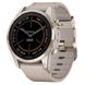 Смарт-часы Garmin Fenix ​​7S Pro Sapphire Solar Soft Gold w. Light Sand Band (010-02776-14/15) - 2
