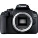 Дзеркальний фотоапарат Canon EOS 2000D body - 1