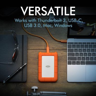 Жорсткий диск LaCie Rugged 4 TB USB-C (STFR4000800)