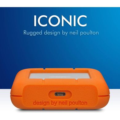 Жорсткий диск LaCie Rugged 4 TB USB-C (STFR4000800)