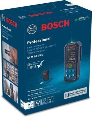 Лазерний далекомір Bosch GLM 50-23 G Professional (0601072V01)