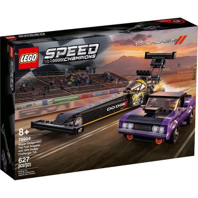 Блоковий конструктор LEGO Speed Champions Mopar Dodge/SRT Top Fuel Dragster и 1970 Dodge Challenger (76904)