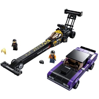 Блоковий конструктор LEGO Speed Champions Mopar Dodge/SRT Top Fuel Dragster и 1970 Dodge Challenger (76904)