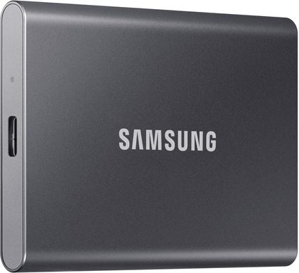 SSD накопитель Samsung T7 2 TB Titan Gray (MU-PC2T0T/WW)