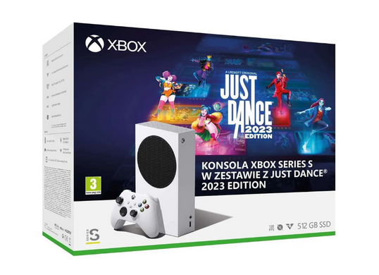 Стаціонарна ігрова приставка Microsoft Xbox Series S 512 GB + Just Dance 2023