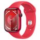 Смарт-часы Apple Watch Series 9 GPS 45mm Silver Aluminum Case w. Storm Blue Sport Band - S/M (MR9D3) - 2