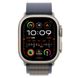 Смарт-годинник Apple Watch Ultra 2 GPS + Cellular 49mm Titanium Case with Orange/Beige Trail Loop - S/M (MRF13) - 1