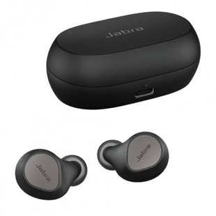 Наушники TWS JABRA Elite 7 Pro Titanium Black (100-99172701-98)