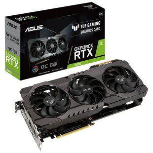 Відеокарта ASUS TUF-RTX3070-O8G-V2-GAMING