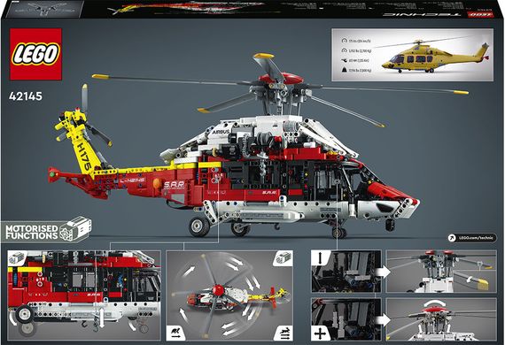 Блоковий конструктор LEGO Спасательный вертолет Airbus H175 (42145)