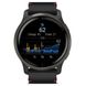 Смарт-годинник Garmin Venu 2 Slate with Black Leather Band (010-02430-21) - 5