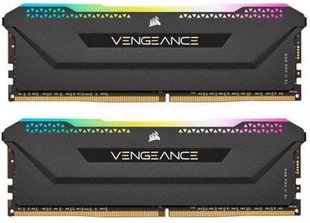 Пам'ять для настільних комп'ютерів Corsair 32 GB (2x16GB) DDR4 3600 MHz Vengeance RGB Pro SL (CMH32GX4M2D3600C18)