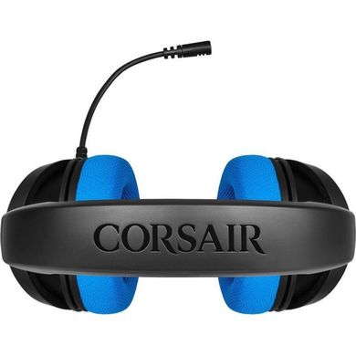 Навушники з мікрофоном Corsair HS35 Blue (CA-9011196)