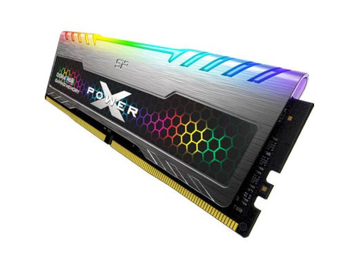 Пам'ять для настільних комп'ютерів Silicon Power 16 GB DDR4 3200 MHz XPOWER Turbine RGB (SP016GXLZU320BSB)