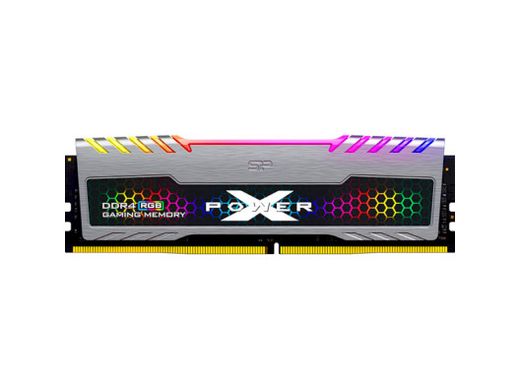 Пам'ять для настільних комп'ютерів Silicon Power 16 GB DDR4 3200 MHz XPOWER Turbine RGB (SP016GXLZU320BSB)