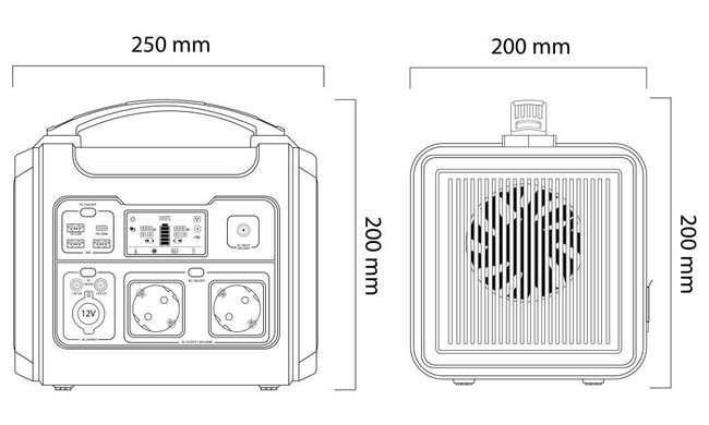 Зарядна станція EZVIZ PS600