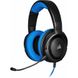 Наушники с микрофоном Corsair HS35 Blue (CA-9011196) - 3