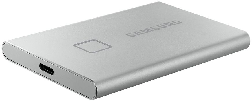 SSD накопитель Samsung T7 Touch 500 GB Silver (MU-PC500S/WW)