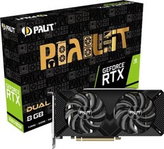 Відеокарта Palit GeForce RTX 2060 Super Dual (NE6206S018P2-1160A-1)
