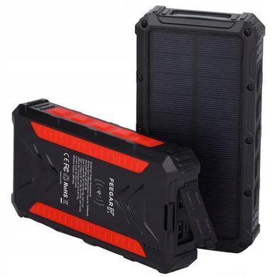 Зовнішній акумулятор (павербанк) Feegar PowerSolar36 36000mah 4xUSB 20W