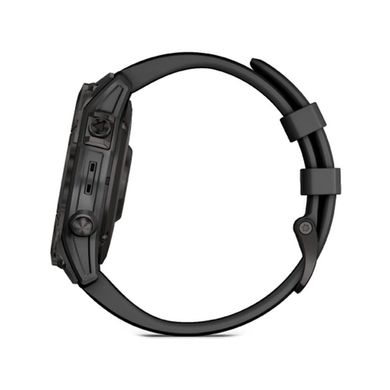 Смарт-годинник Garmin Fenix 7 Silver with Graphite Band (010-02540-00/01)