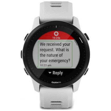 Спортивные часы Garmin Forerunner 945 LTE Whitestone (010-02383-21)