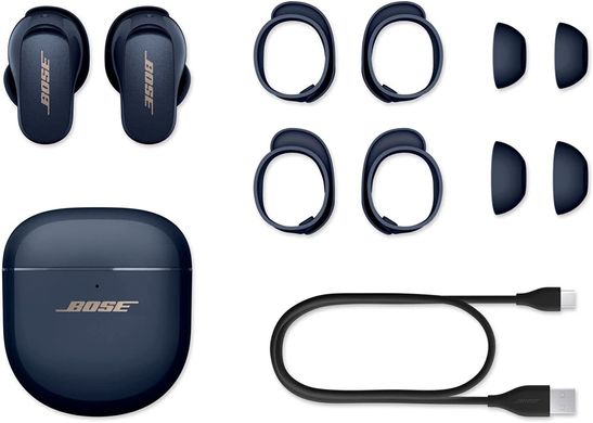 Навушники TWS Bose QuietComfort Earbuds II Midnight Blue (870730-0030)