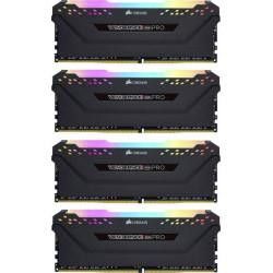 Пам'ять для настільних комп'ютерів Corsair 32 GB (4x8GB) DDR4 3600 MHz Vengeance RGB Pro Black (CMW32GX4M4D3600C16)