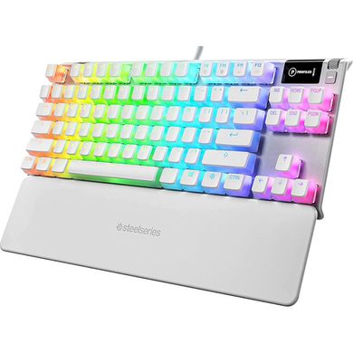 Клавиатура SteelSeries Apex 7 TKL Red Switch Ghost (64656)