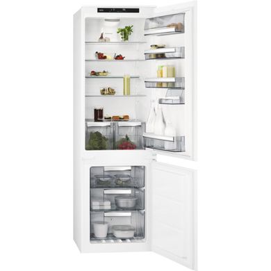 Холодильник з морозильною камерою AEG SCE818E6TS