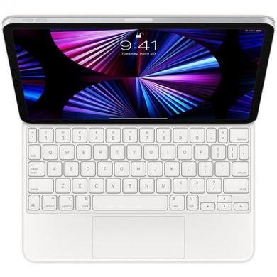 Чохол-клавіатура для планшета Apple Magic Keyboard for iPad Pro 11" 3rd gen. and iPad Air 4th gen. White (MJQJ3)