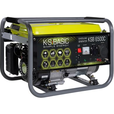 Бензиновый генератор K&S BASIC KSB 6500C
