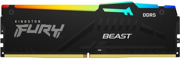 Пам'ять для настільних комп'ютерів Kingston FURY 32 GB (2x16GB) DDR5 5200 MHz Beast RGB (KF552C40BBAK2-32)