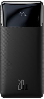 Зовнішній акумулятор (павербанк) Baseus Bipow Digital Display 20W 20000 mAh Black (PPDML-M01)