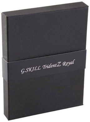 Пам'ять для настільних комп'ютерів G.Skill 32 GB (2x16GB) DDR4 3200 MHz Trident Z Royal Gold (F4-3200C16D-32GTRG)