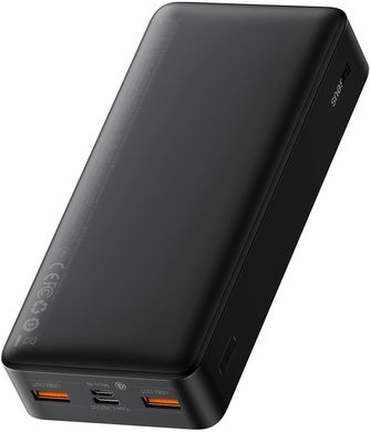 Зовнішній акумулятор (павербанк) Baseus Bipow Digital Display 20W 20000 mAh Black (PPDML-M01)