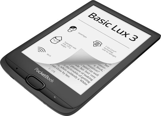 Электронная книга PocketBook 617 Basic Lux 3 Ink Black