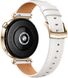 Смарт-часы HUAWEI Watch GT 4 41mm White Leather Strap (55020BJB) - 5