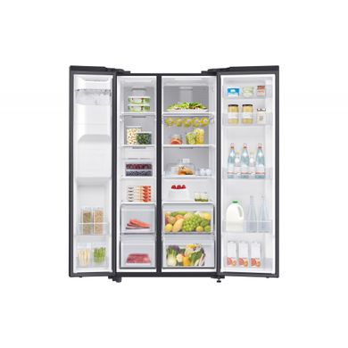 Холодильник з морозильною камерою Samsung RS65R54422C