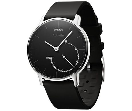 Смарт-часы Withings Steel 36mm Activity & Sleep Watch Black (HWA01-Steel-Black)