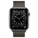 Смарт-годинник Apple Watch Series 6 GPS + Cellular 40mm Graphite S. Steel Case w. Graphite Milanese L. (MG2U3+M06Y3) - 1