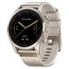 Смарт-часы Garmin Epix Pro Gen 2 Sapphire 42mm Soft Gold w. Cream H. Nylon Band (010-02802-20) - 2